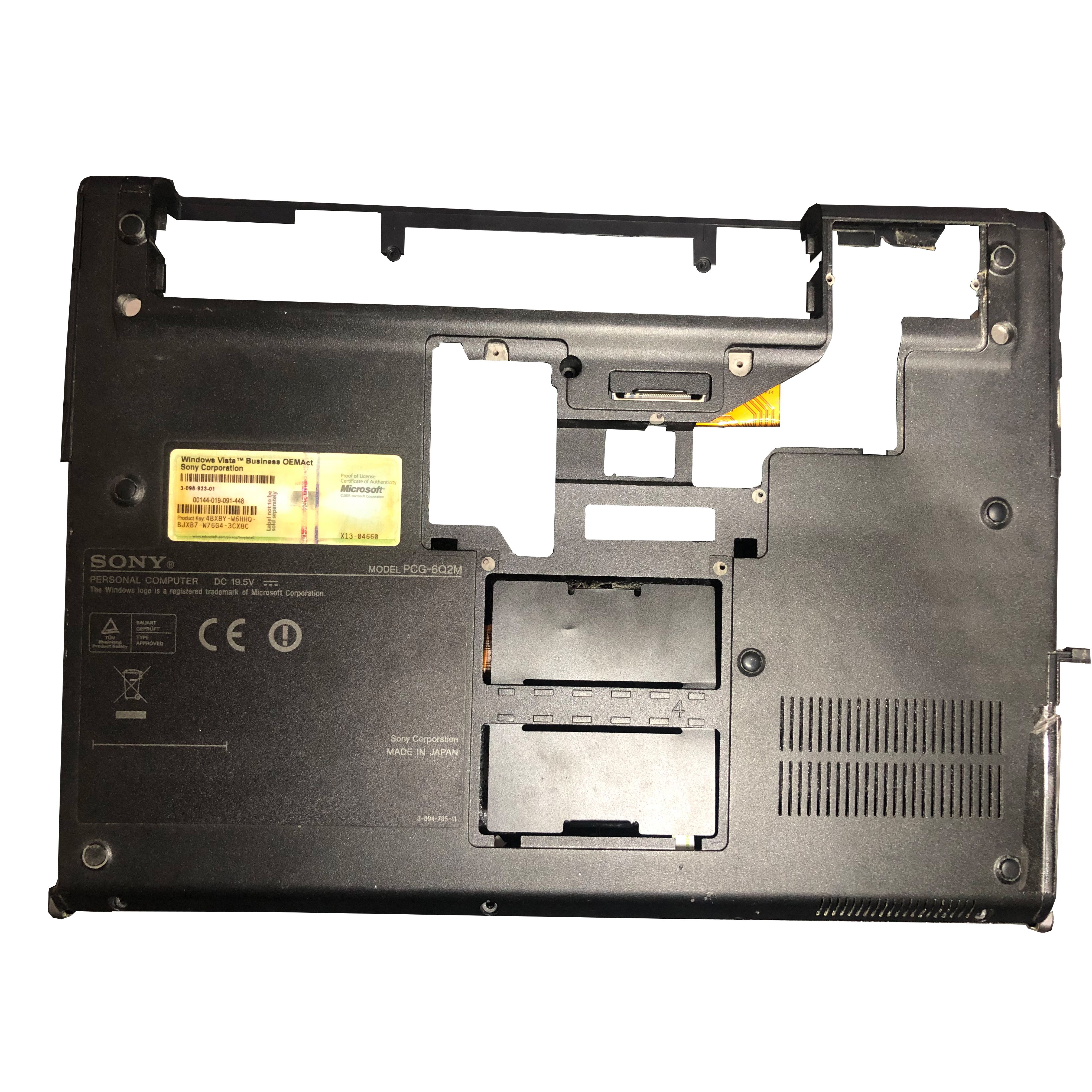 18178 SONY VAIO PCG-6Q2M Bottom Chassis Case (&Mu;&epsilon;&tau;&alpha;&chi;&epsilon;&iota;&rho;&iota;&sigma;&mu;έ&nu;&omicron;)