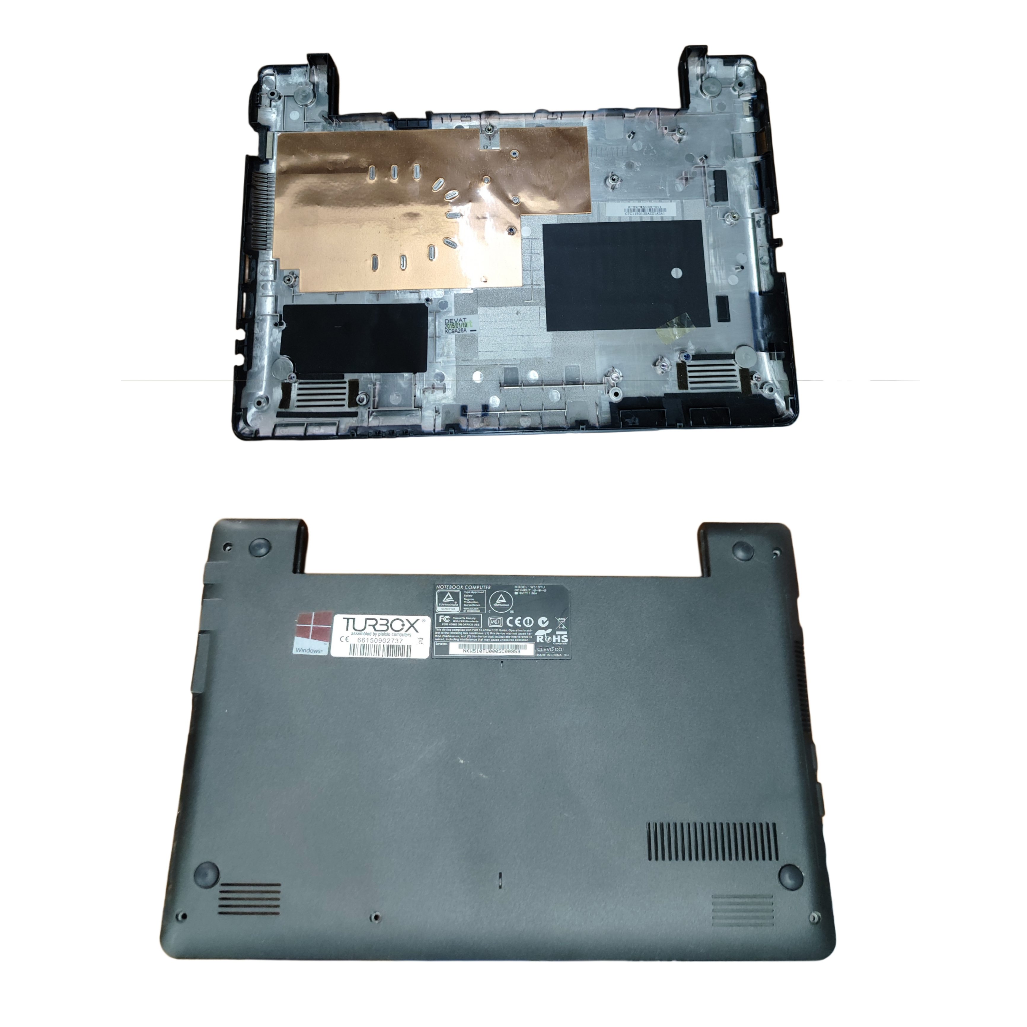 18215 Bottom Case Cover Black for Turbo X (&Mu;&epsilon;&tau;&alpha;&chi;&epsilon;&iota;&rho;&iota;&sigma;&mu;έ&nu;&omicron;)