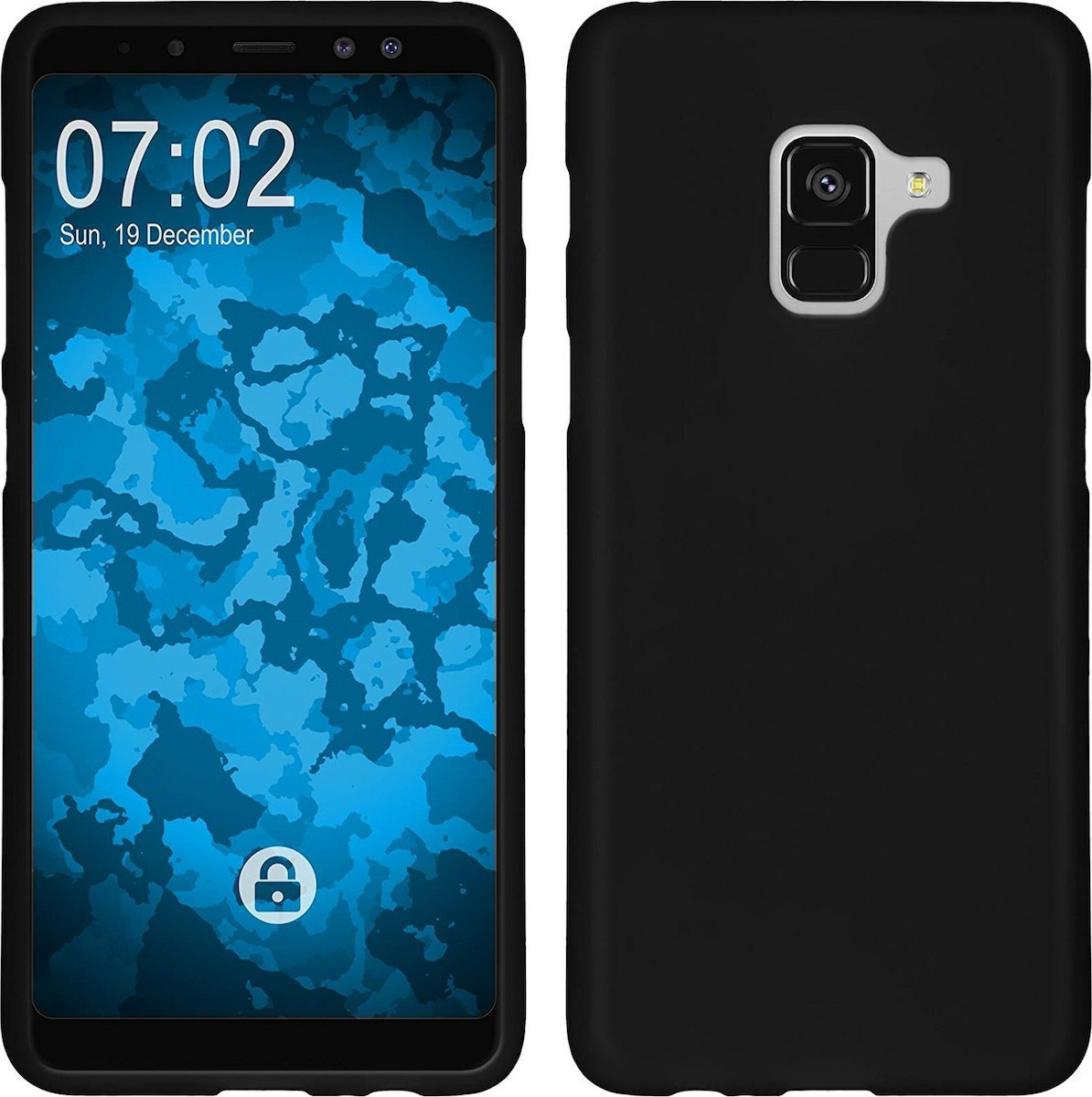 9797 thiki silicon black samsung a8 &Theta;ή&kappa;&eta; &Sigma;&iota;&lambda;&iota;&kappa;ό&nu;&eta;&sigmaf; &gamma;&iota;&alpha; Samsung Galaxy A8 2018 - &Chi;&rho;ώ&mu;&alpha; &Mu;&alpha;ύ&rho;&omicron;