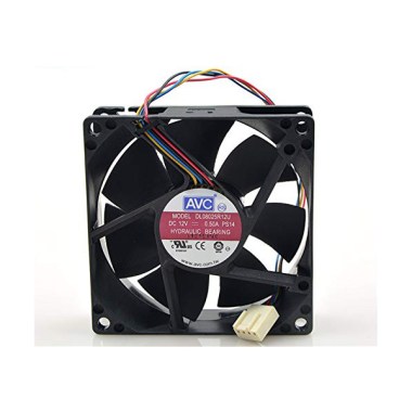 for-AVC-DL08025R12U-12V-Fan-12V-0.50A-80MM-4-pin-PWM-Speed-regulating