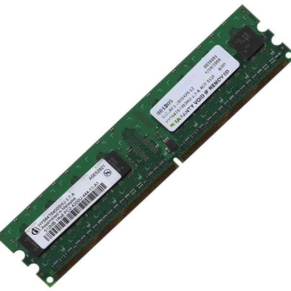 114 ΜΝΗΜΕΣ RAM DESKTOP:  512MB RAM 1Rx8 PC2-4200U-444-11-A1 HYS64T64000HU-3.7-A