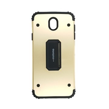 9864 samsung galaxy j7 motomo xryso mayro Θήκη Σιλικόνης για Samsung Galaxy J7 Motomo - Χρώμα: Μαύρο/Χρυσό