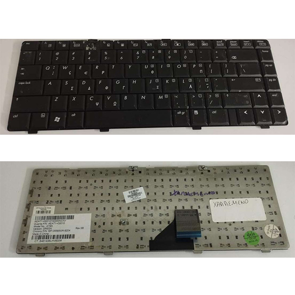 KEYBOARD-Laptop-HP-DV6000-dv6300-EDIT &Pi;&lambda;&eta;&kappa;&tau;&rho;&omicron;&lambda;ό&gamma;&iota;&omicron; Laptop HP DV6000 dv6300 (&Mu;&epsilon;&tau;&alpha;&chi;&epsilon;&iota;&rho;&iota;&sigma;&mu;έ&nu;&omicron;) 