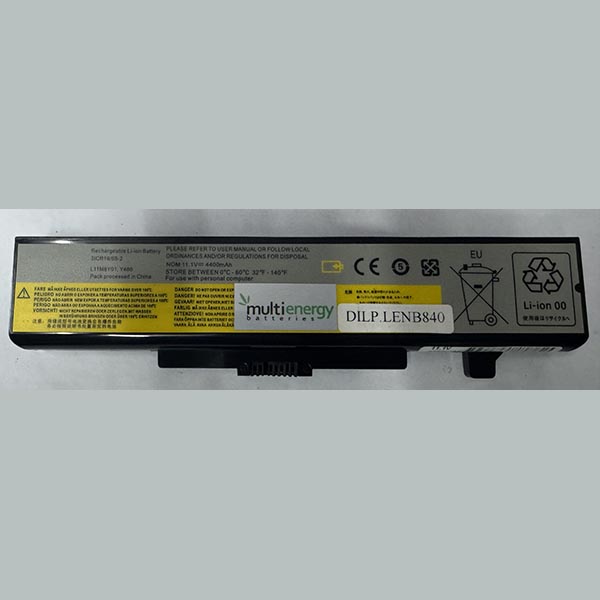 Lenovo-G580-G480-Y480 &Mu;&pi;&alpha;&tau;&alpha;&rho;ί&alpha; Laptop &gamma;&iota;&alpha; Lenovo G580 / G480 / Y480 (L11M6Y01) - 11.1V 4400mAh - New Old Stock / &Alpha;&delta;&omicron;&kappa;ί&mu;&alpha;&sigma;&tau;&eta;