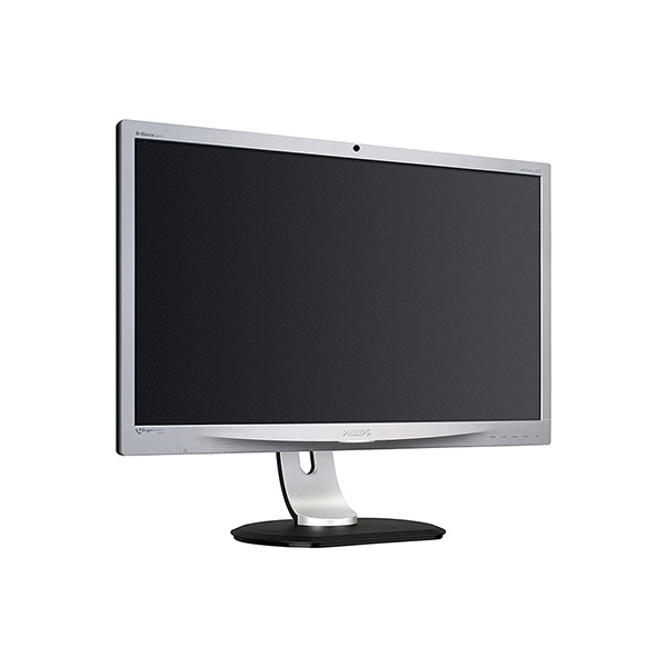 Used-Monitor-241P4Q-edit Οθόνη 241P4Q LED / Philips / 24”FHD / w / Camera / w / Speakers / 1920x1080 / Wide / Silver/ Black/ D-SUB & DVI-D (Ανακατασκευασμένη)