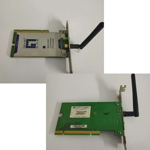 WNC-0300-LevelOne-108Mbps-Wireless-PCI-Adapter-Card--edit WNC-0300 LevelOne 108Mbps Wireless PCI Adapter Card (Μεταχειρισμένο)