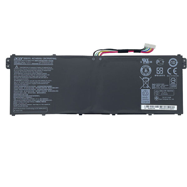 acer-ac14b18j-1 Μπαταρία Acer AC14B18J - Σε Άγνωστη Κατάσταση