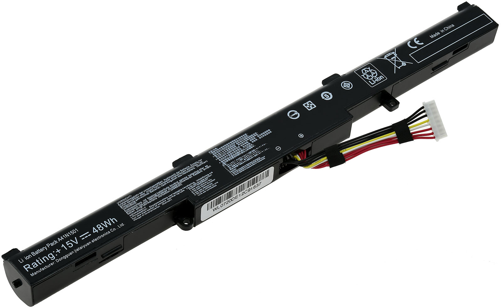 asus-a41n1501 image asus-a41n1501 Asus Li-ion Battery Pack A41N1501