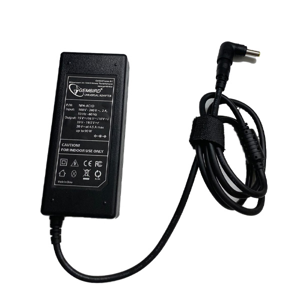 gembird &Phi;&omicron;&rho;&tau;&iota;&sigma;&tau;ή&sigmaf; GEMBIRD P/N NPA-AC1D 100V - 240V - 2A OUTPUT 15V - 20V - 4.5A UP TO 90W  (&Mu;&epsilon;&tau;&alpha;&chi;&epsilon;&iota;&rho;&iota;&sigma;&mu;έ&nu;&omicron;&sigmaf; &lambda;&epsilon;&iota;&tau;&omicron;&upsilon;&rho;&gamma;&iota;&kappa;ό&sigmaf;)