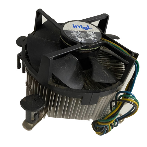 intelHeatsink Intel Original C91968-002 Socket 775 CPU Aluminum Heat Sink Fan (&Mu;&epsilon;&tau;&alpha;&chi;&epsilon;&iota;&rho;&iota;&sigma;&mu;έ&nu;&alpha;)