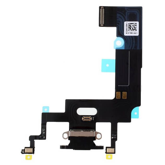 kalodiotainia-Flex-me-8yra-fortishs-Black-iPhoneXR Καλωδιοταινία Flex με Θύρα Φόρτισης Black iPhone XR - Γνήσια μεταχειρισμένη