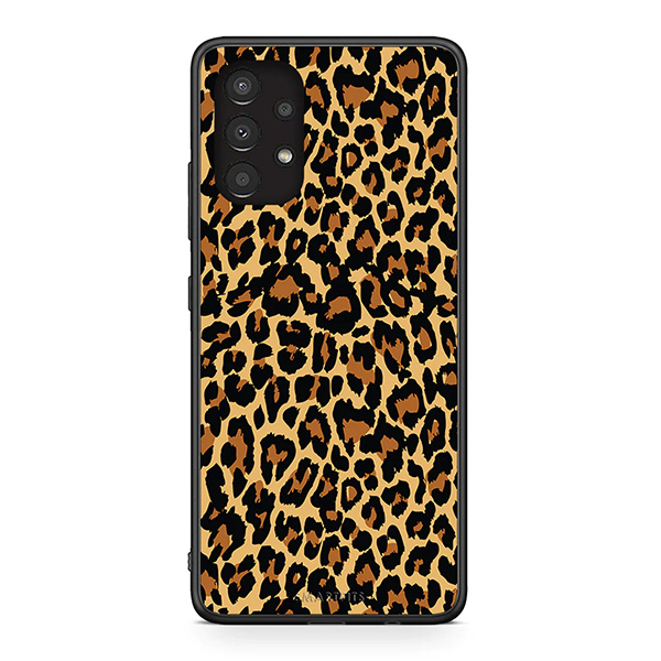leopardsamsunga13 Animal Leopard - Samsung Galaxy A13 4G θήκη +ΔΩΡΕΑΝ Ring Holder × 1